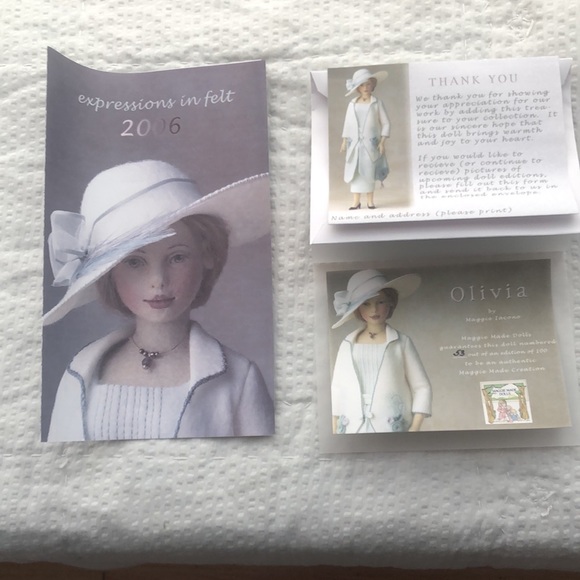 Olivia Maggie made collectors doll - Picture 2 of 2